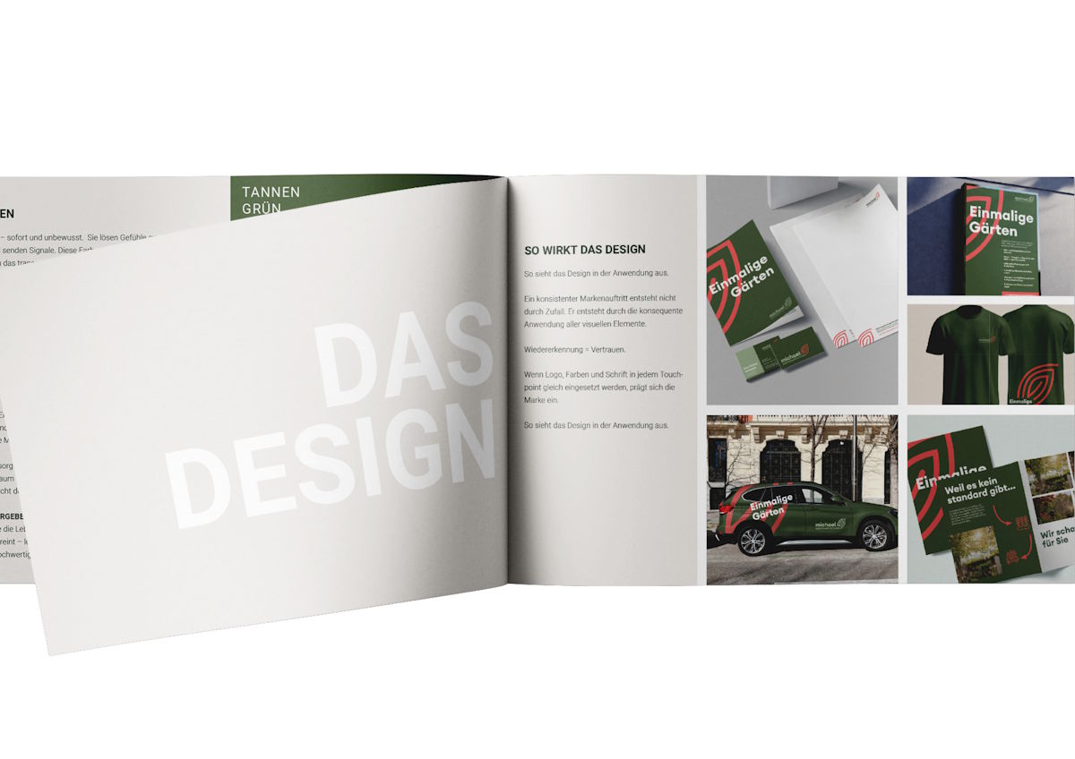 Referenz Gartengestaltung Michael | Branding Guide
